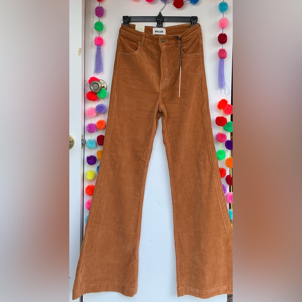 ROLLA’S : East Coast Flare, Tan Cord Size 27